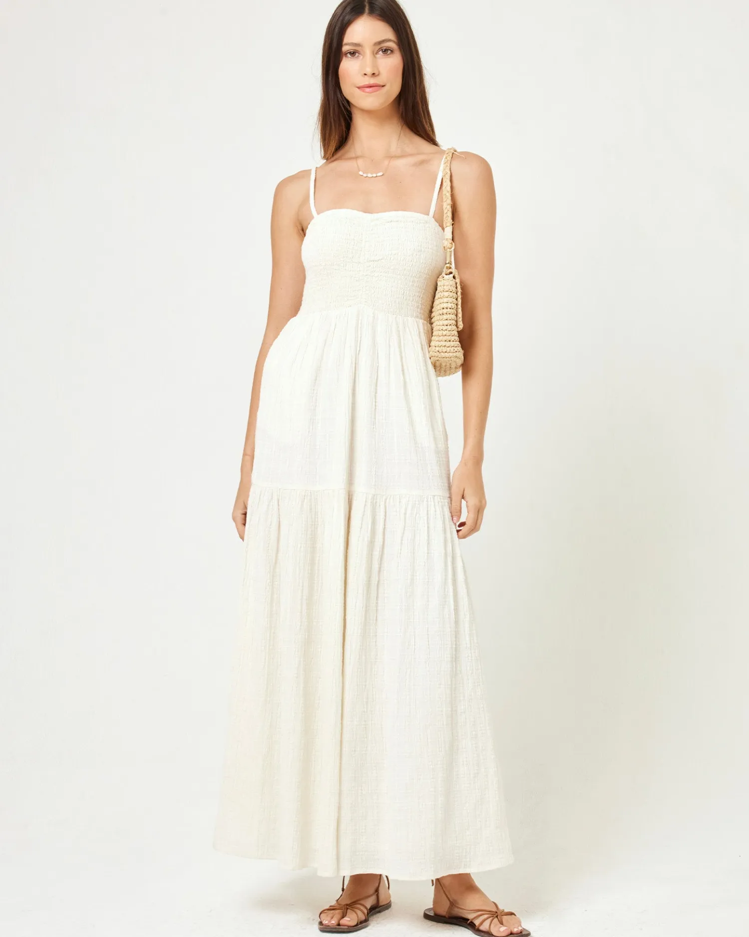Discount Mallorca Dress - Cream Dresses