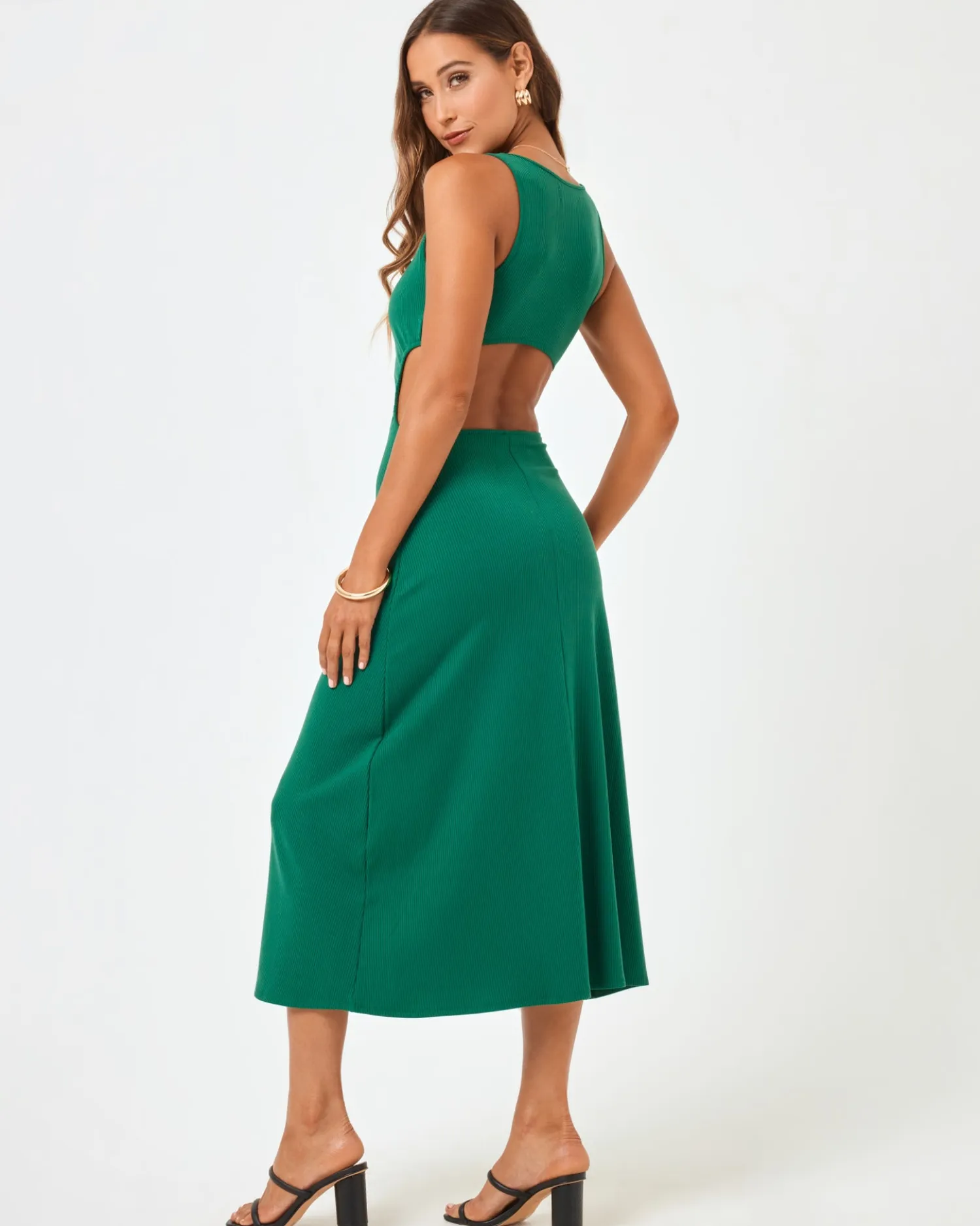 Outlet Margot Dress - Emerald Dresses