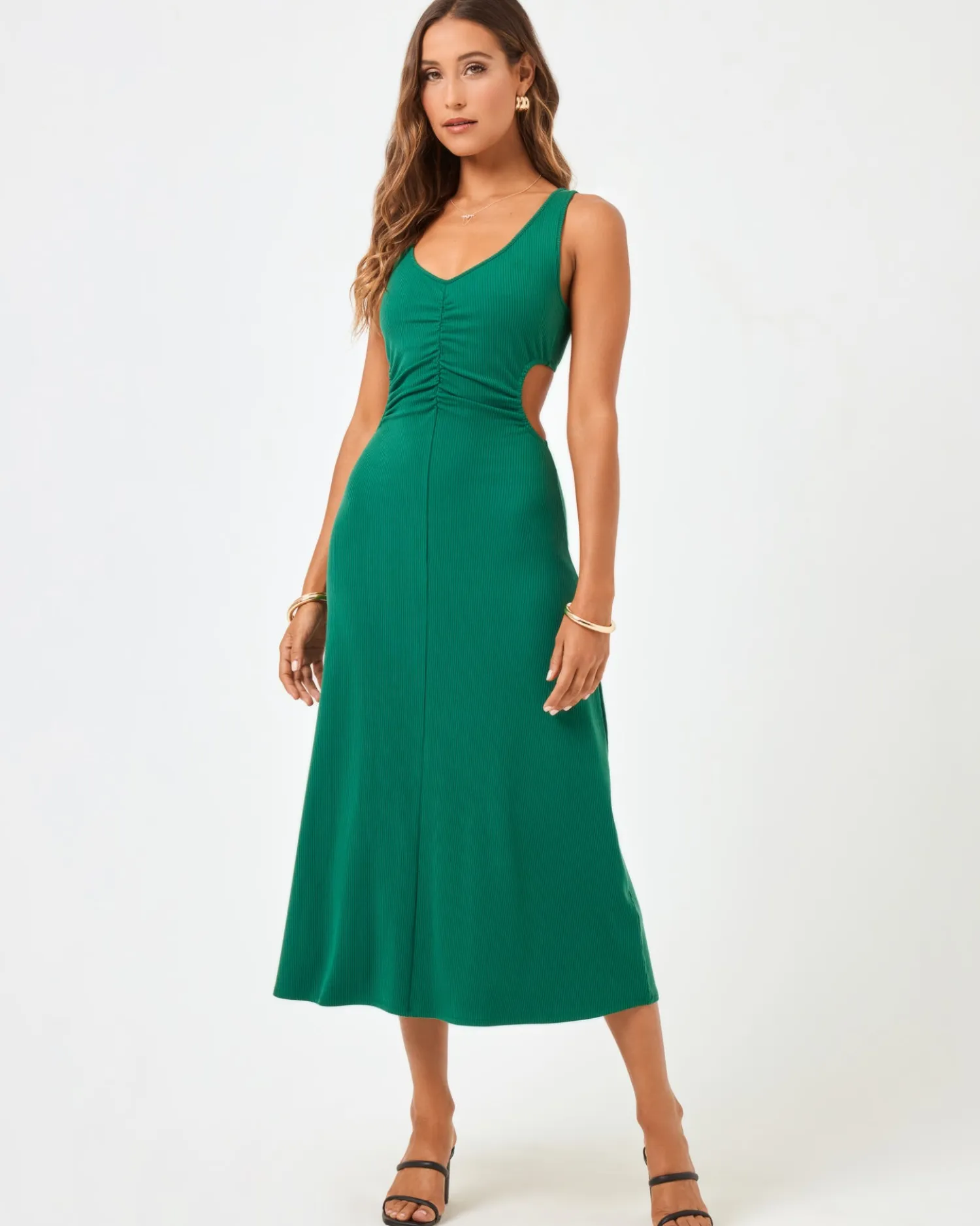Outlet Margot Dress - Emerald Dresses