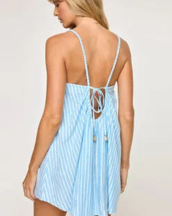 Hot Melody Cover Up - By The Bay Stripe Cover-ups