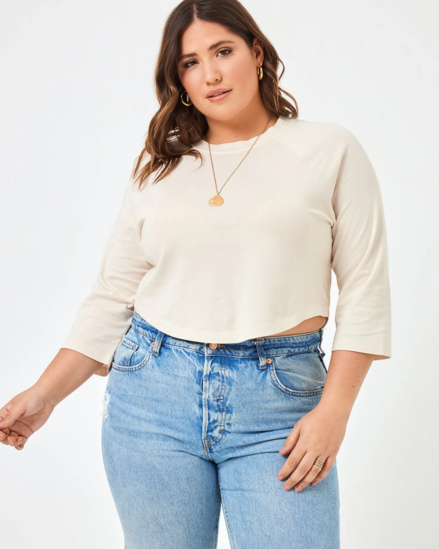 Discount Mel Tee - Tapioca Basics|Tops