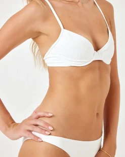 Clearance Missy Bikini Top - White Underwire|Bralette