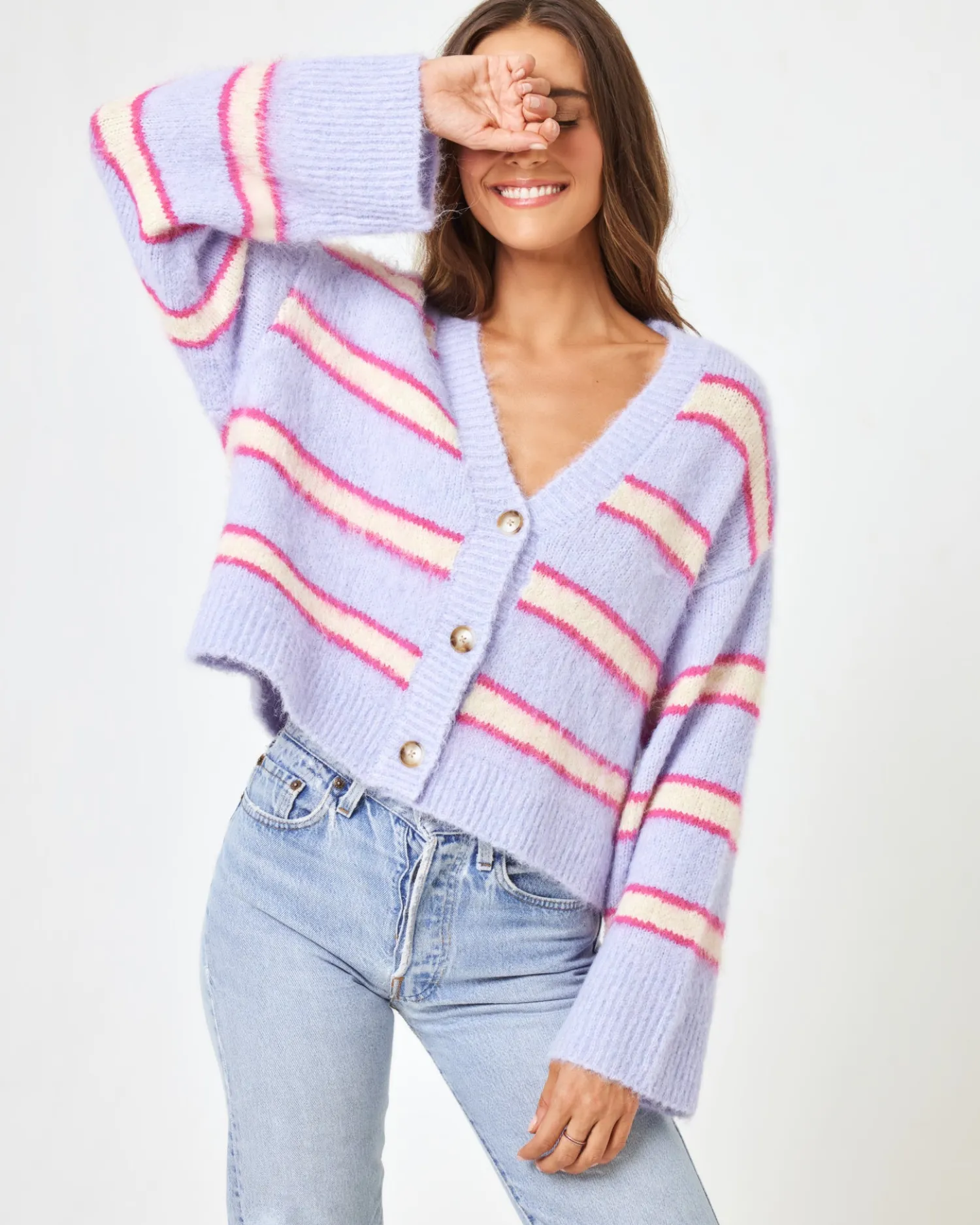 Clearance Montauk Sweater - Sandy Dune Stripe Sets|Loungewear
