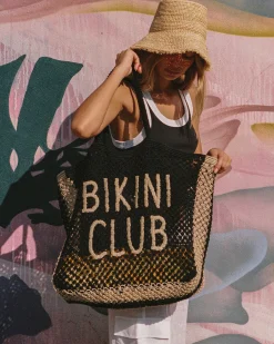 Online Moonlight Bag - Natural-Black Bags