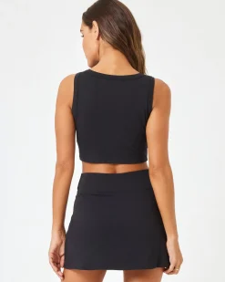 Online Nolan Skort - Black Bottoms