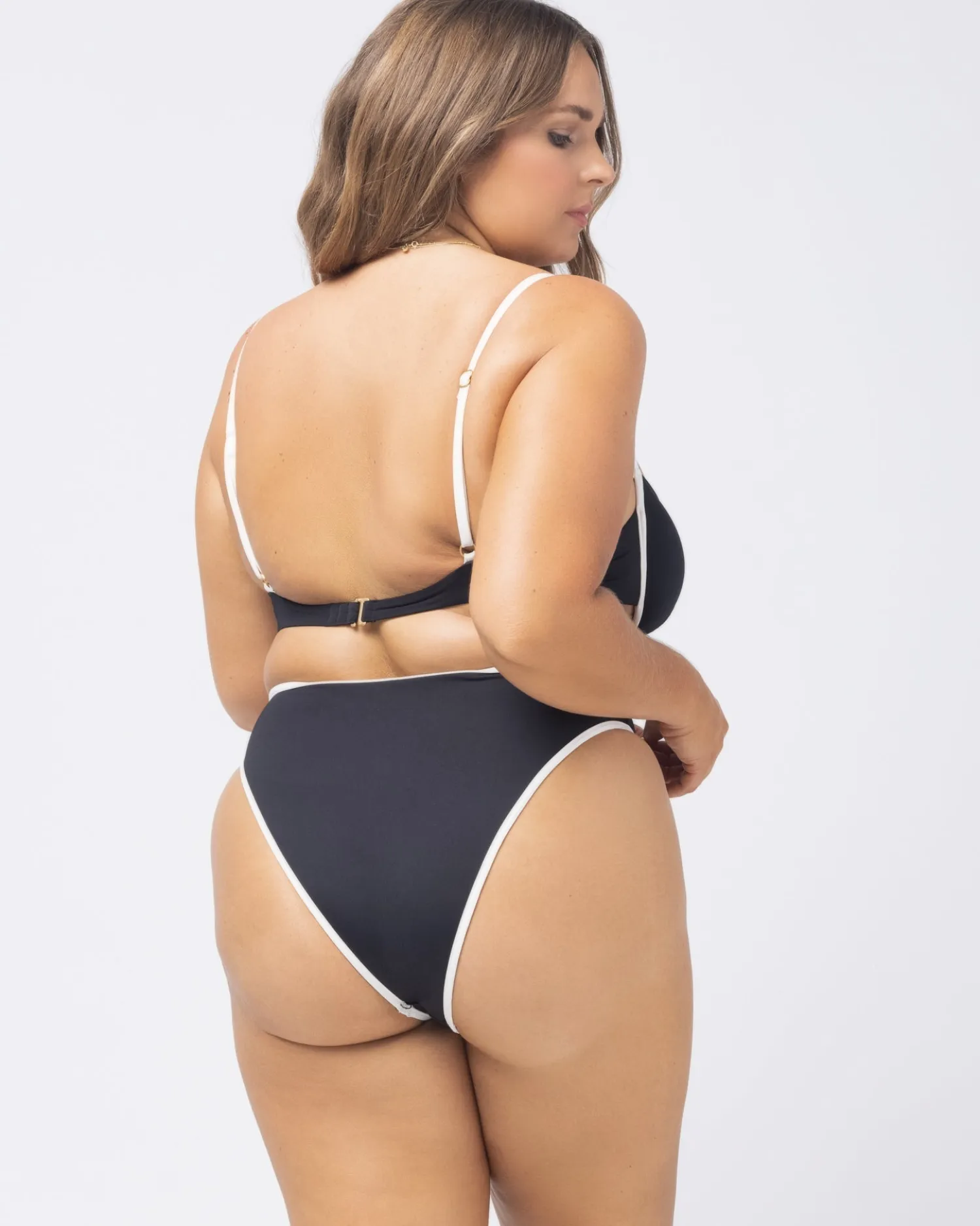 Sale Nora Bikini Bottom - Black Cream Bitsy|Bikini Bottoms
