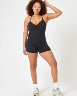 Discount Owen Romper - Black Dresses & Jumpsuits