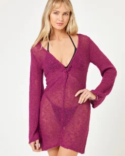 New Palisades Cover-Up - Mulberry Cover-ups