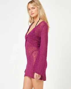 New Palisades Cover-Up - Mulberry Cover-ups