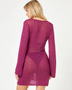 New Palisades Cover-Up - Mulberry Cover-ups