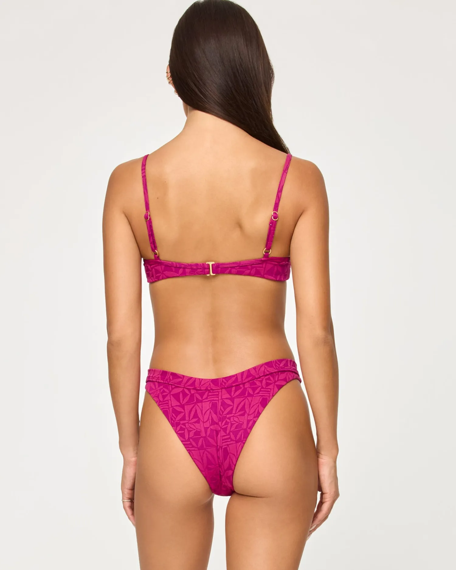 Sale Peyton Bikini Top - Berry Bralette|Bikini Tops