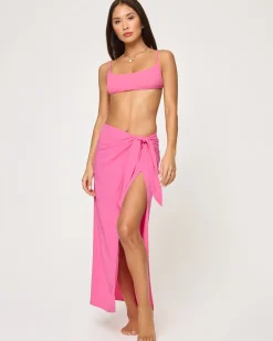 Discount Portela Sarong - Bubblegum Pink Cover-ups