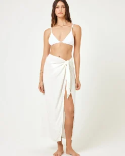 Outlet Portela Sarong - Cream Cover-ups