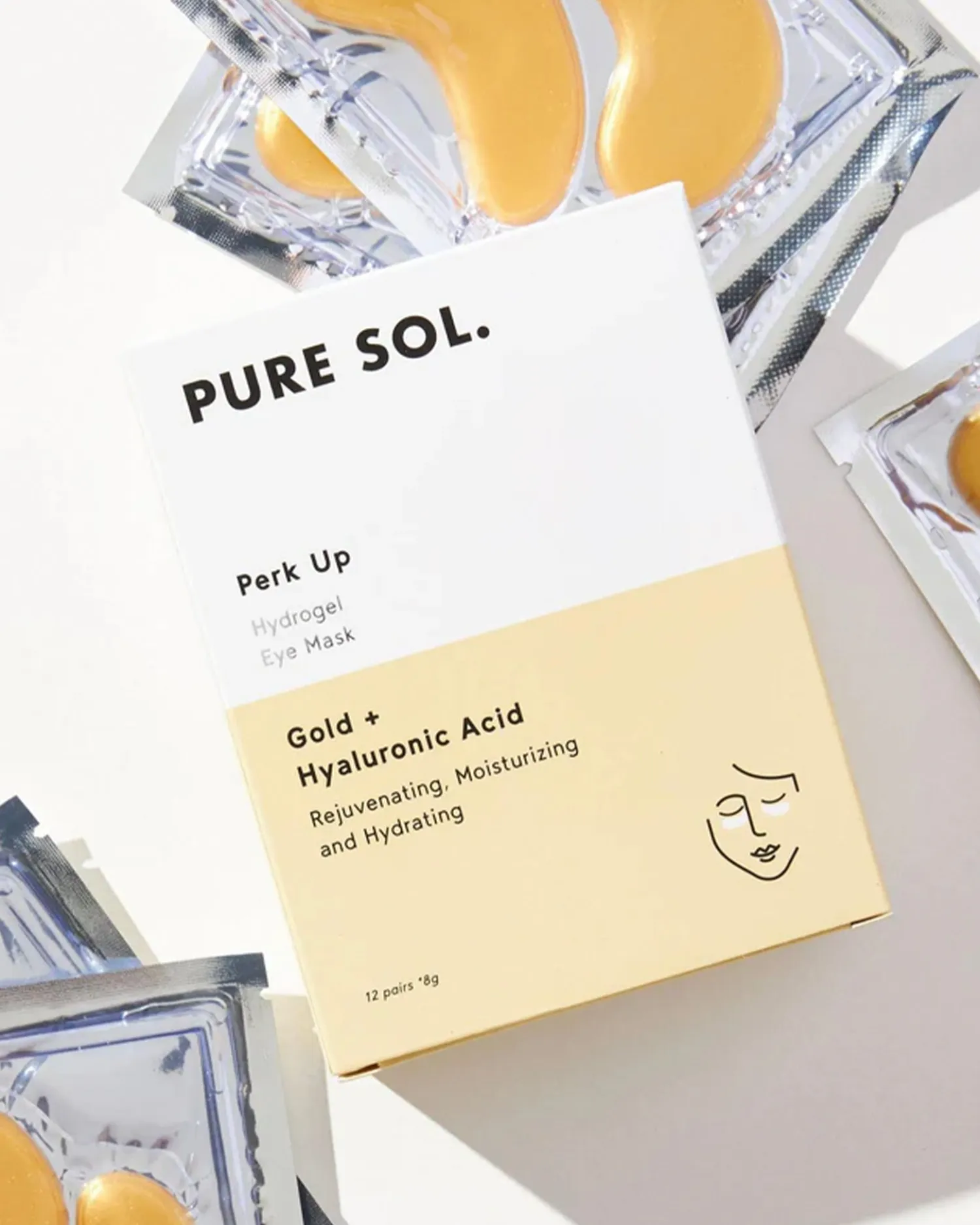 Clearance Pure Sol Perk Up Eye Mask Skincare