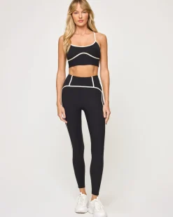 Fashion Revel Legging - Black-Cream Bottoms