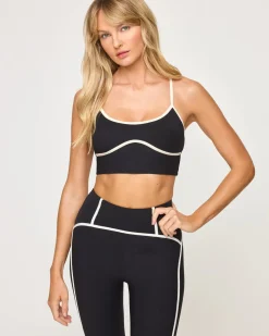 Fashion Revel Legging - Black-Cream Bottoms