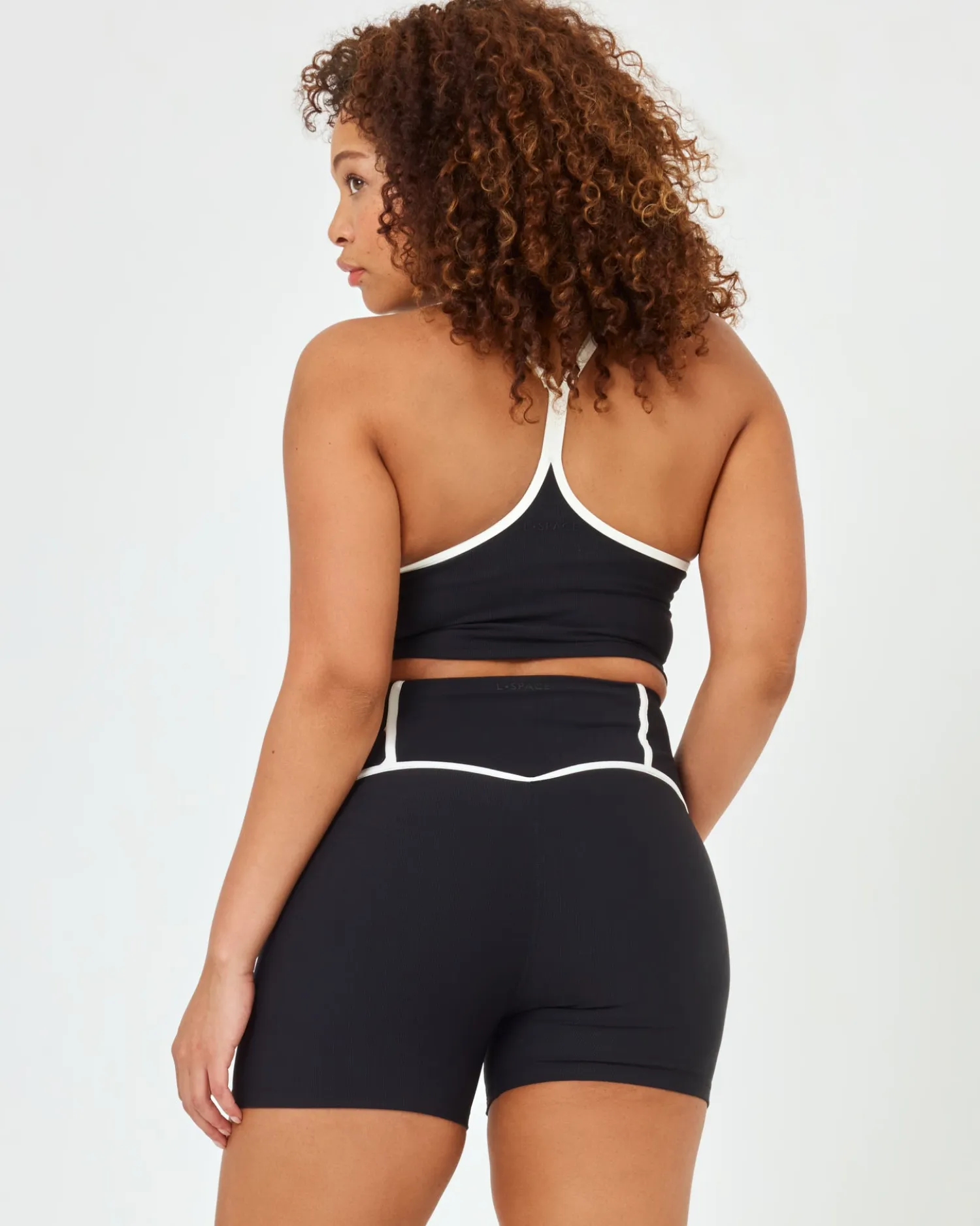Best Revel Short - Black-Cream Bottoms