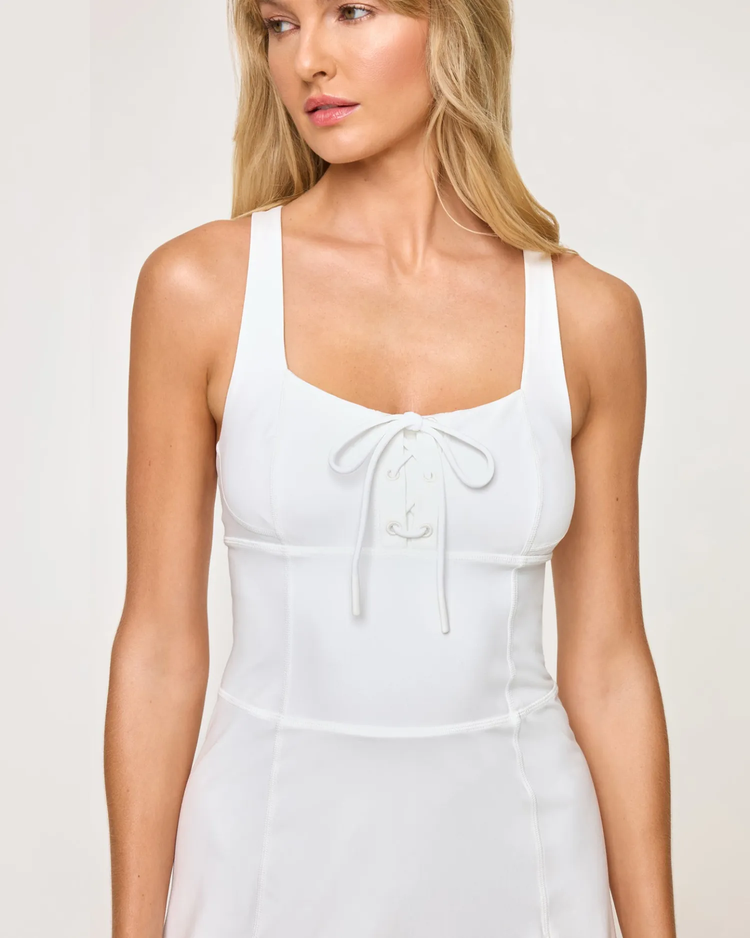 Discount Ringside Dress - White Dresses & Jumpsuits