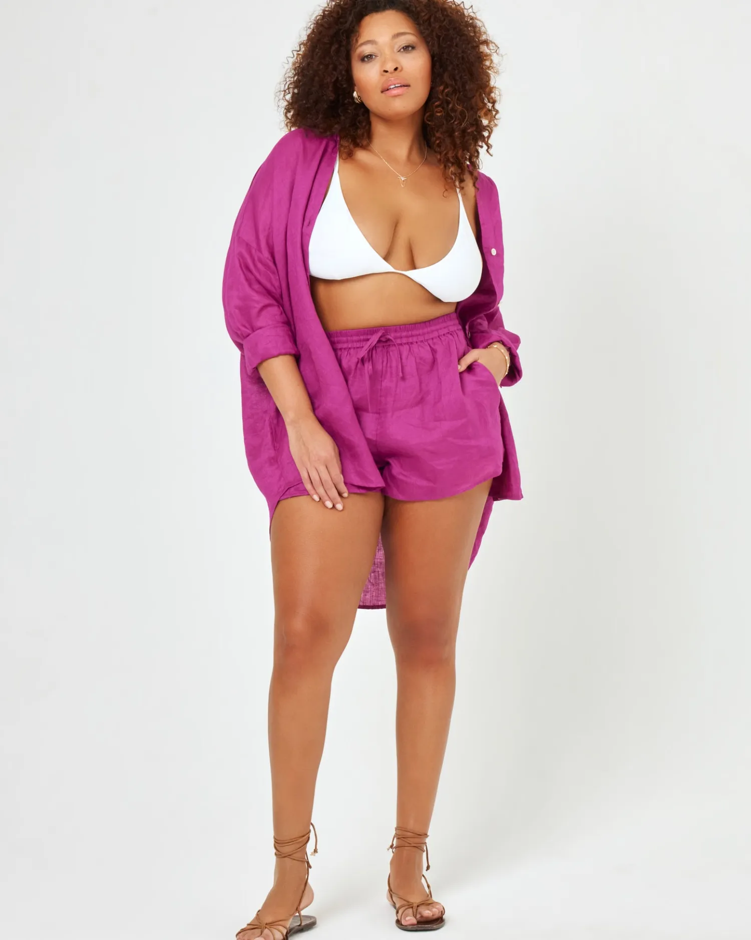 Fashion Rio Short - Berry Sets|Cover-ups
