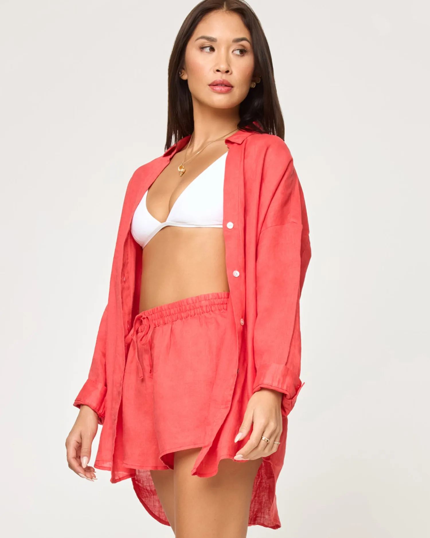 Sale Rio Short - Grapefruit Sets|Cover-ups
