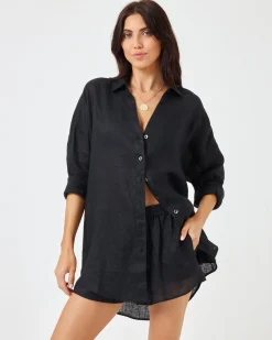 Discount Rio Tunic - Black Sets|Cover-ups