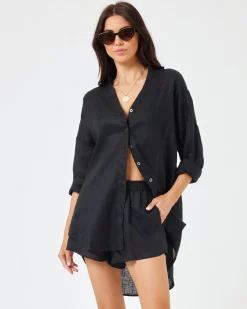 Discount Rio Tunic - Black Sets|Cover-ups