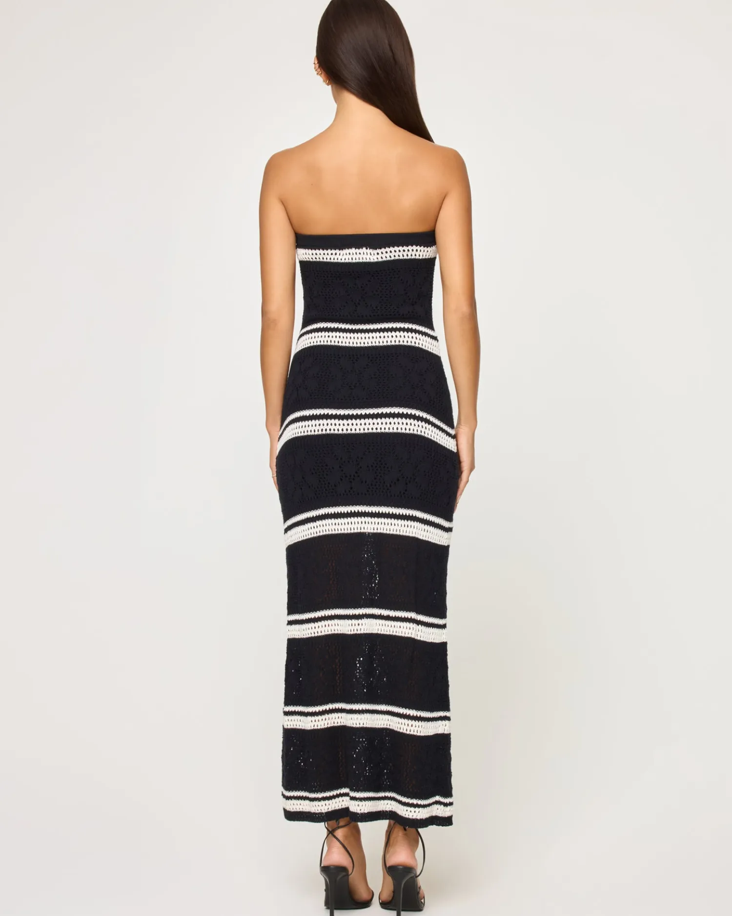 New Rosalia Dress - Black-Cream Dresses