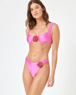 Online Rosette Stella Bikini Top - Pink Quartz Bikini Tops