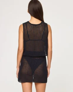 Clearance Sander Skirt - Black Sets|Cover-ups