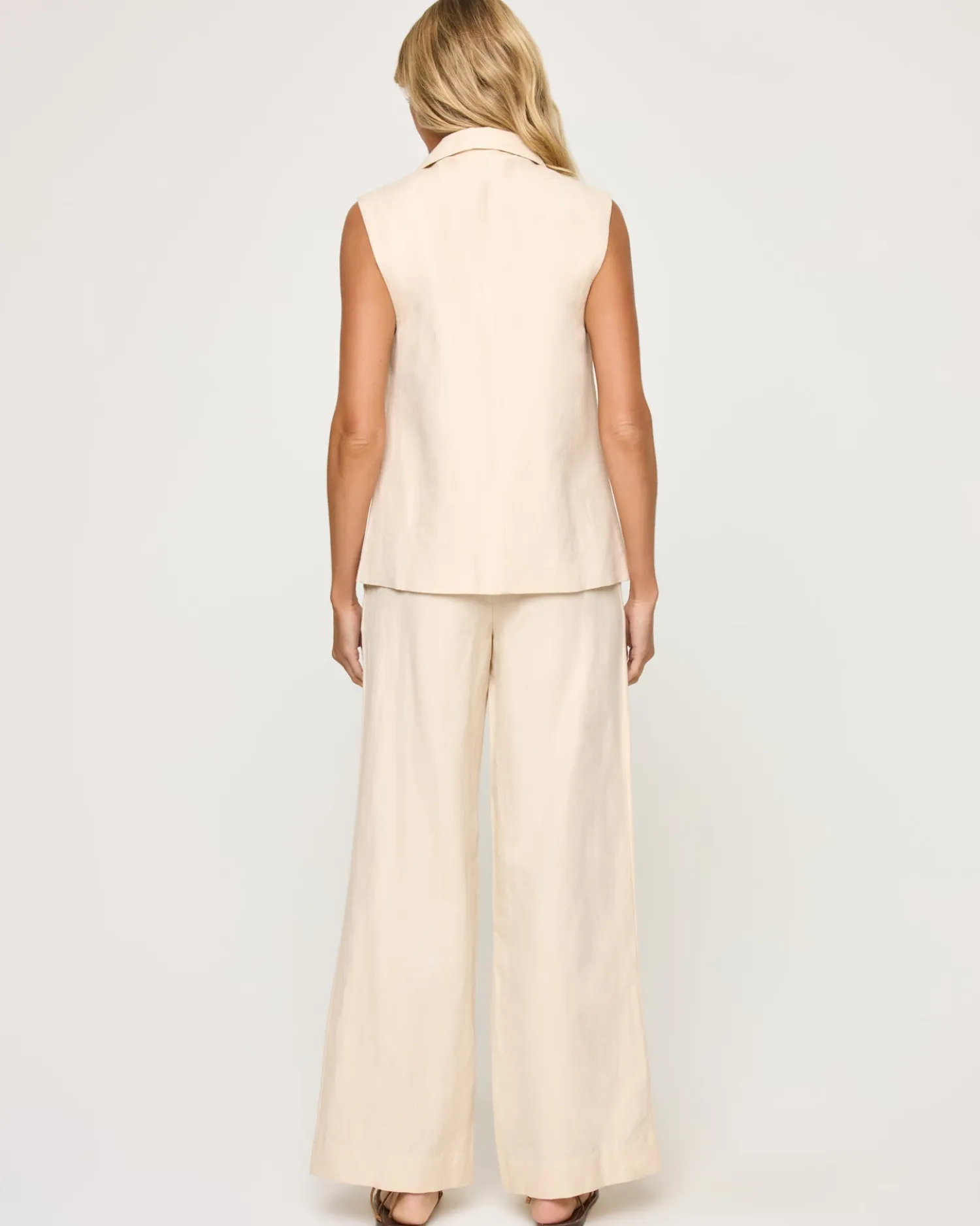 Sale San Marco Vest - Flax Sets|Tops