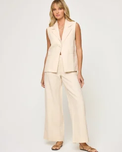 Sale San Marco Vest - Flax Sets|Tops