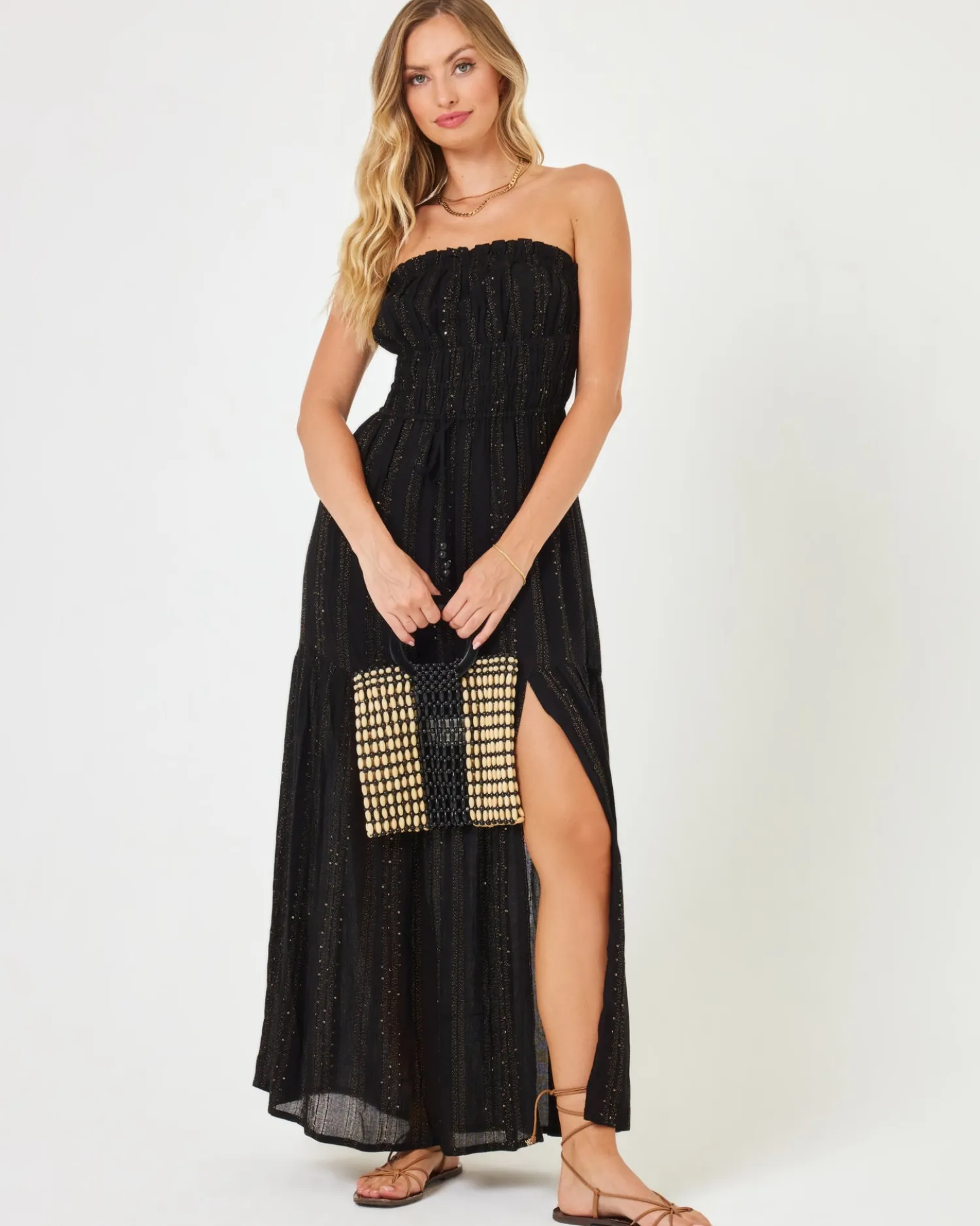 New Shimmer Nannai Dress - Black Dresses
