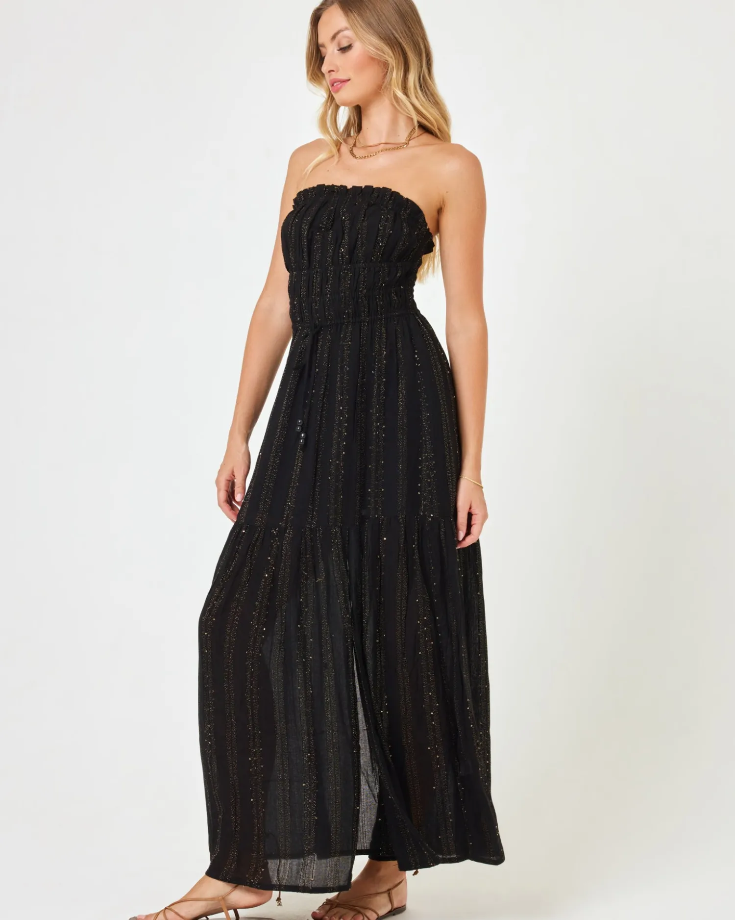 New Shimmer Nannai Dress - Black Dresses
