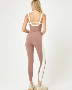 Discount Sidelines Legging - Fawn-Cream Bottoms