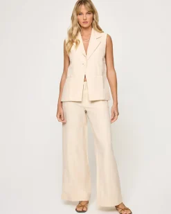 Outlet Sofie Trouser - Flax Sets|Bottoms