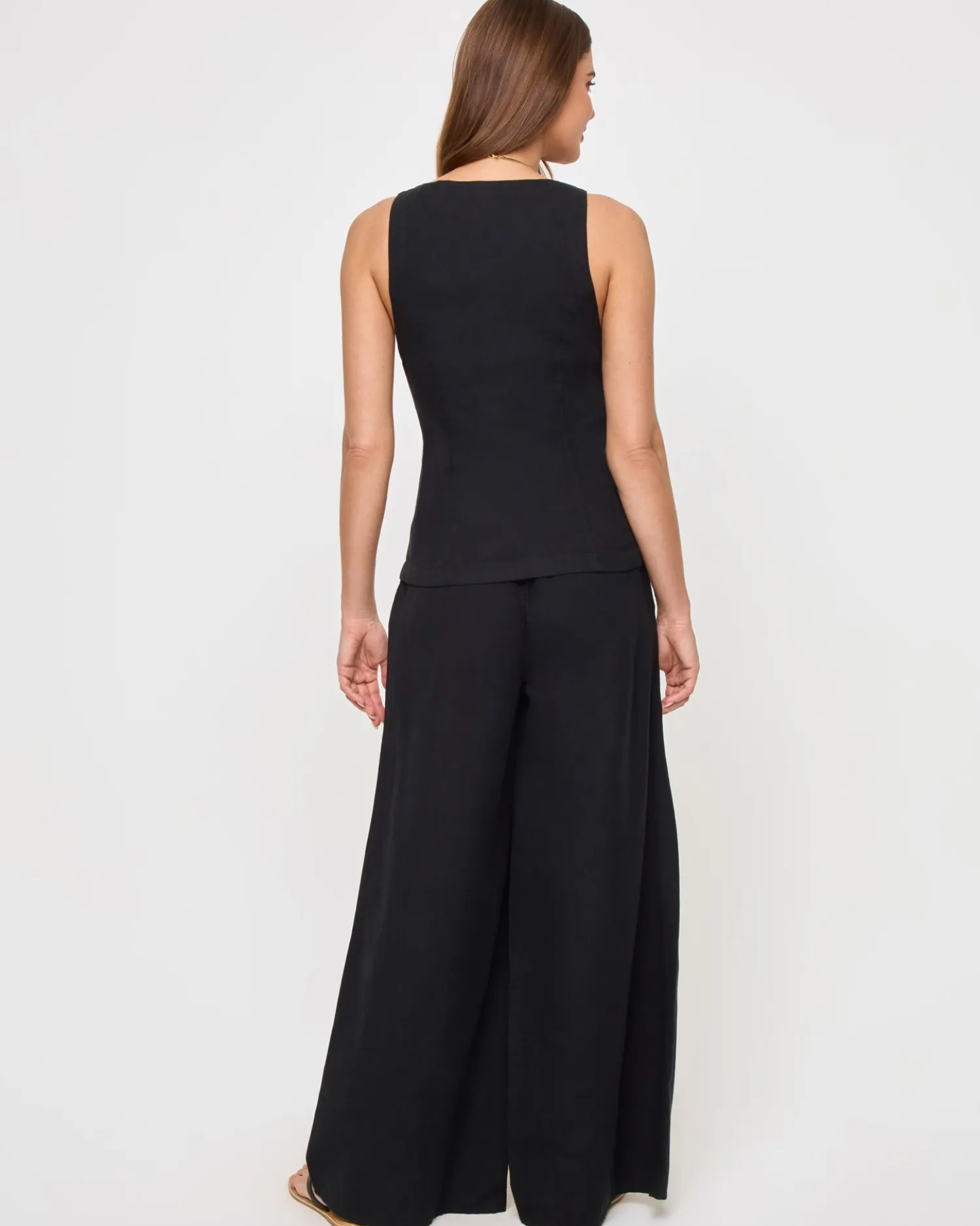 Online Sofie Vest - Black Sets|Tops