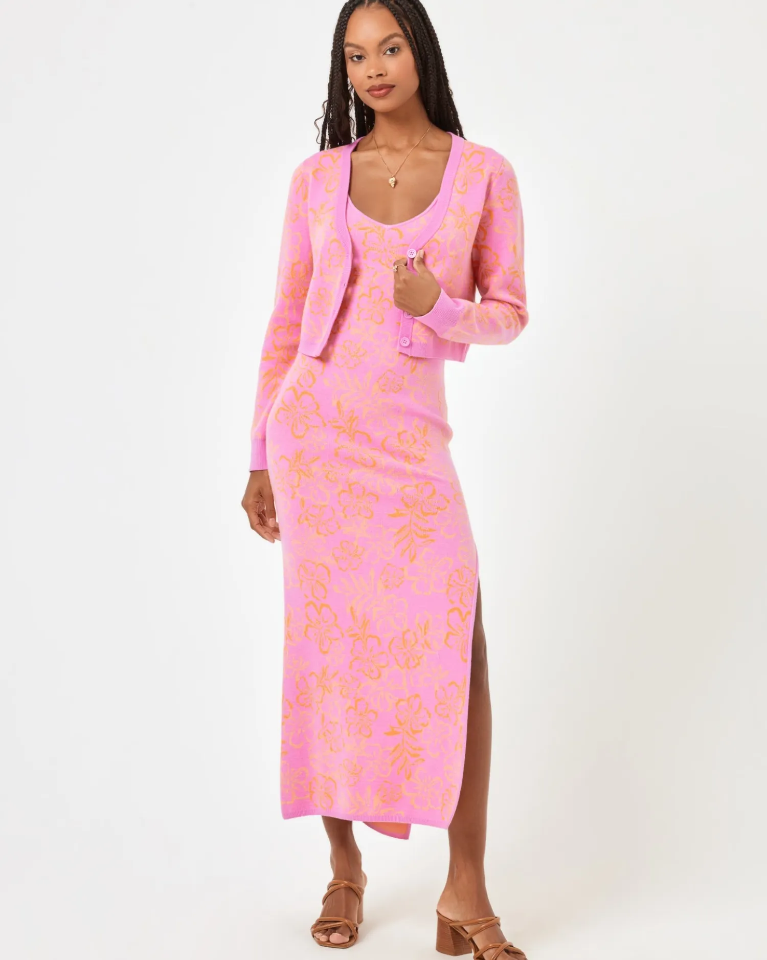 Best Spring Fling Sweater - Hibiscus Kiss Sweaters|Tops