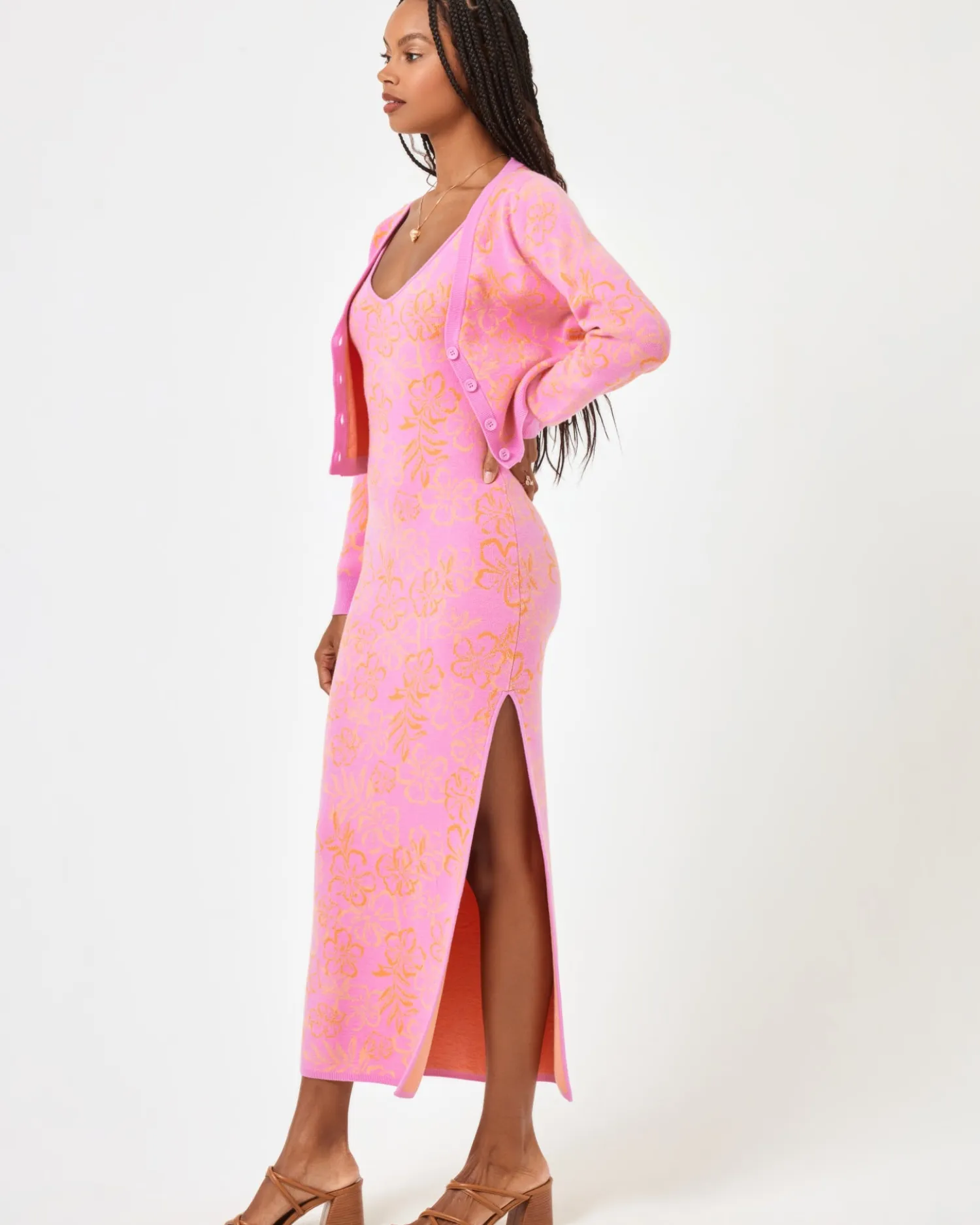 Best Spring Fling Sweater - Hibiscus Kiss Sweaters|Tops