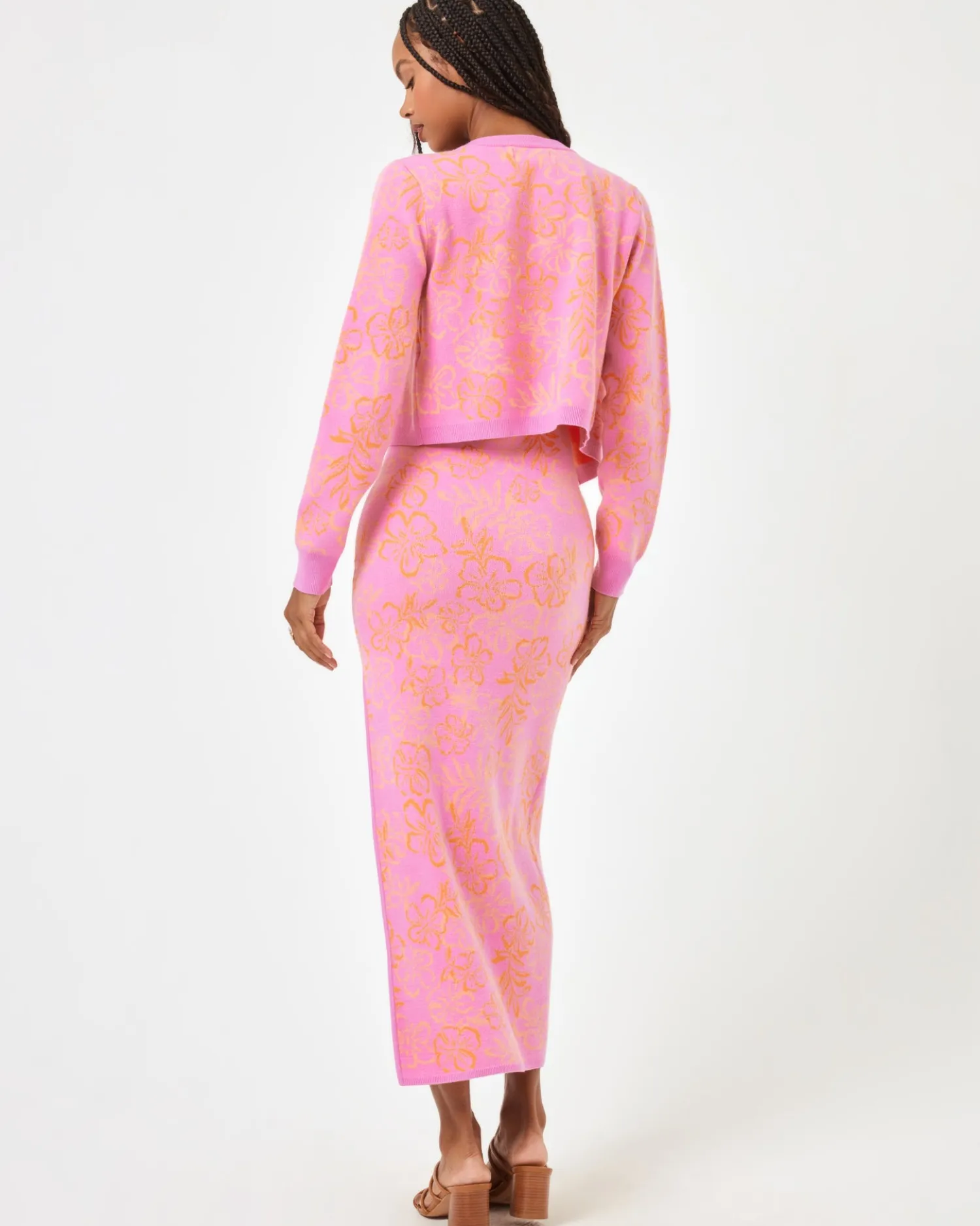 Best Spring Fling Sweater - Hibiscus Kiss Sweaters|Tops