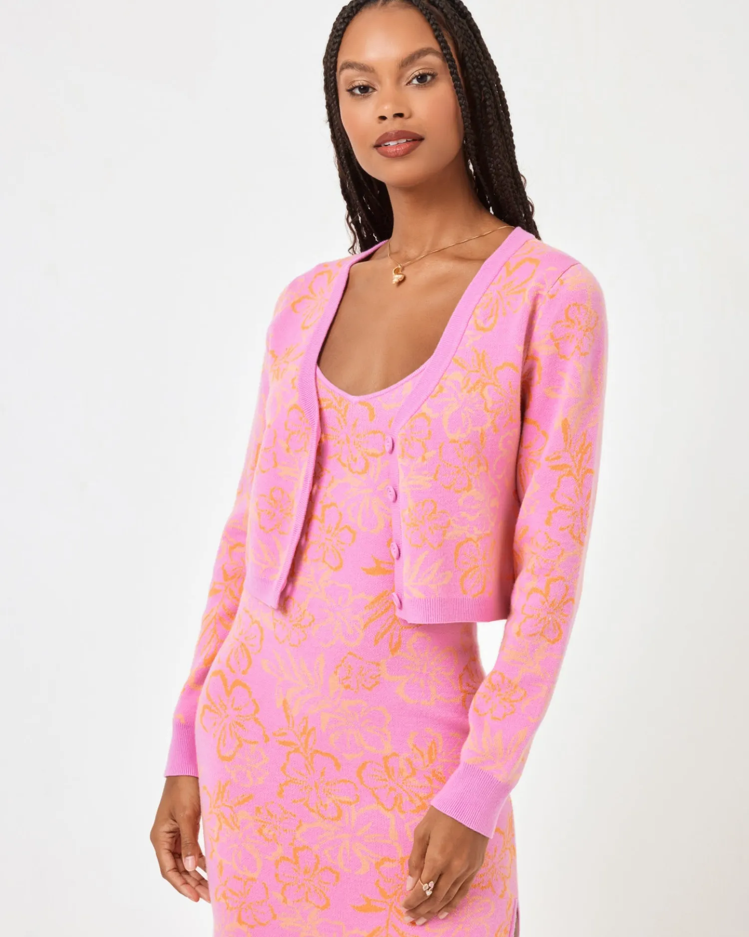 Best Spring Fling Sweater - Hibiscus Kiss Sweaters|Tops