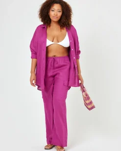 Clearance Sundown Cargo Pant - Berry Sets|Cover-ups
