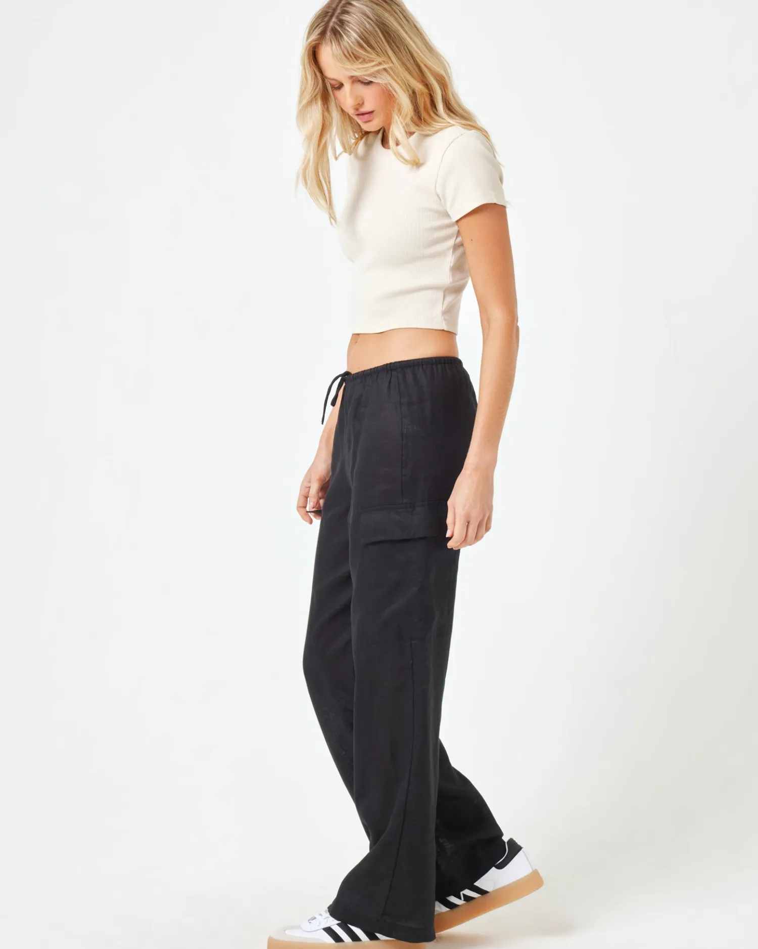 Best Sundown Cargo Pant - Black Sets|Bottoms