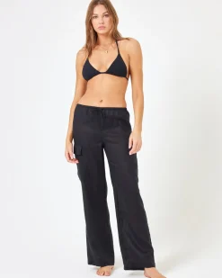 Best Sundown Cargo Pant - Black Sets|Bottoms