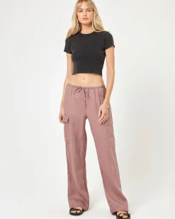 Outlet Sundown Cargo Pant - Smoky Quartz Sets|Bottoms