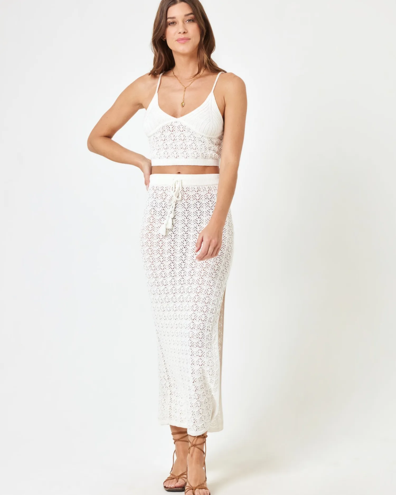 Clearance Sweet Talk Top - Cream Sets|Tops