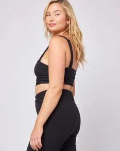 Online The Breaks Bra - Black Tops & Bras