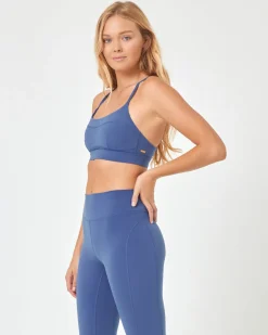 New Time Out Bra - True Blue Tops & Bras