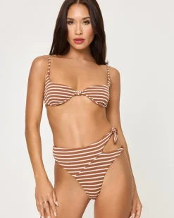 New Tulip Bikini Top - Brown Sugar Underwire|Bikini Tops