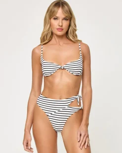 Best Tulip Bikini Top - Sail Along Stripe Underwire|Bikini Tops