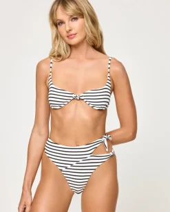 Best Tulip Bikini Top - Sail Along Stripe Underwire|Bikini Tops